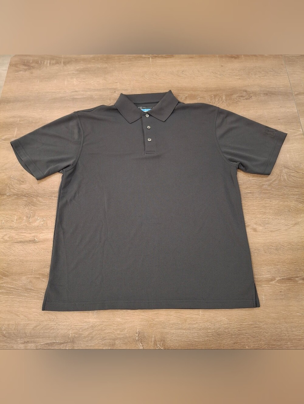 PGA TOUR Airflux Performance Golf Polo Men's Large Charcoal